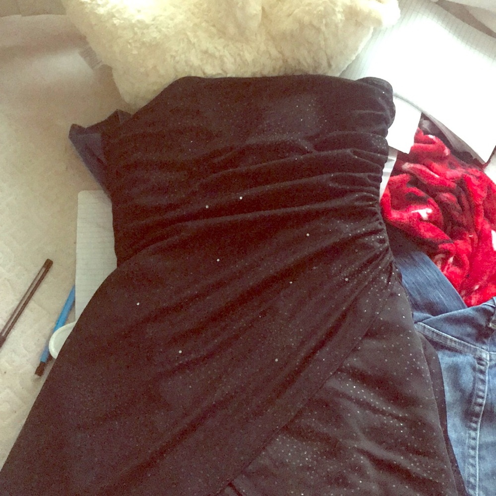 Black homecoming/ prom  dress